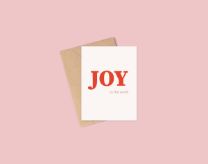 Joy to the world
