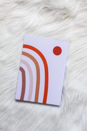Notitieboek regenboog