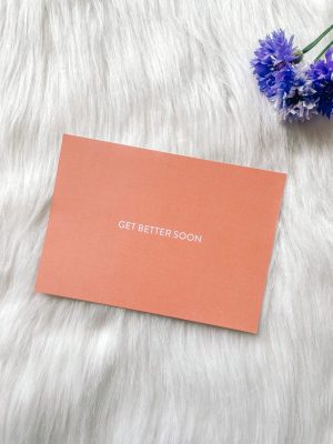 Get better soon