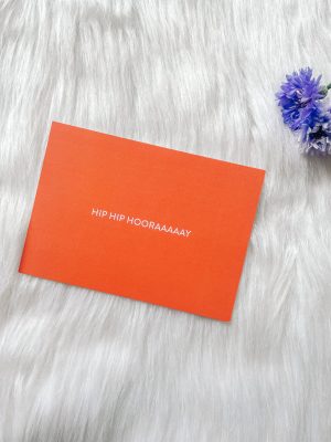 Hip hip hooraaaaay