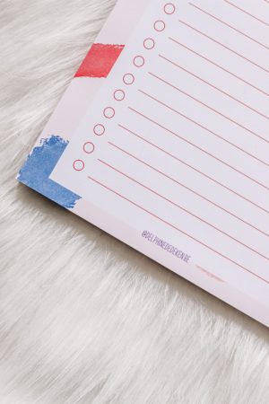 To do lijst blauw/rood - Afbeelding 2