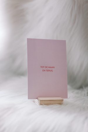 Tot de maan en terug