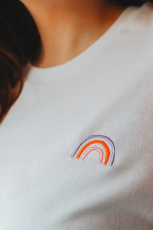 T-shirt regenboog