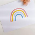 Regenboog kaartje