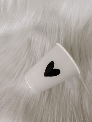 Tas hartje zwart