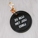 Sleutelhanger zo blij