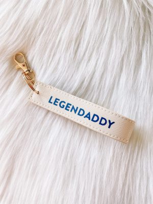 Sleutelhanger legendaddy beige