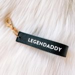 Sleutelhanger legendaddy zwart