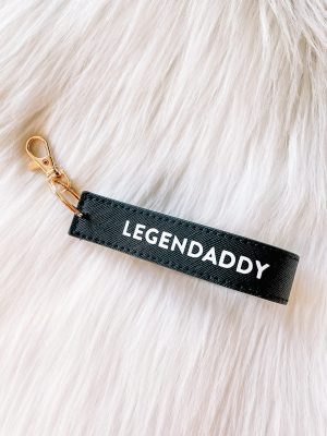 Sleutelhanger legendaddy zwart