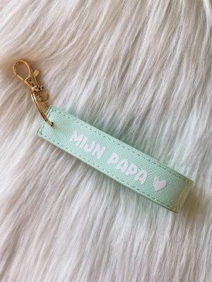Sleutelhanger mijn papa munt