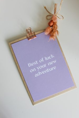 New adventure