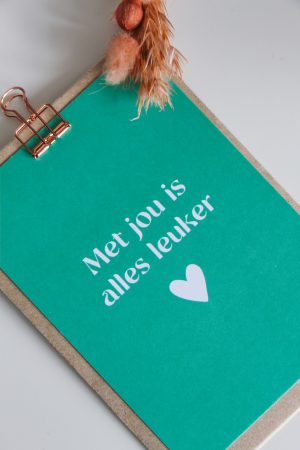 Met jou is alles leuker