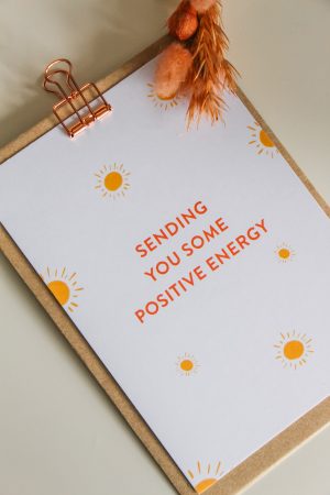 Positive energy sunny