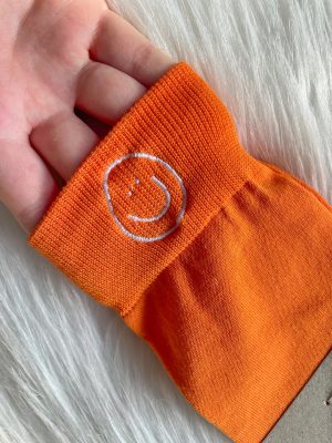 Kousen oranje smiley 39/42