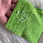 Kousen lichtgroen smiley 39/42