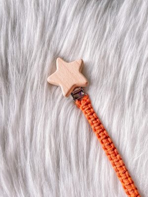 Macrame fopspeenkoord lila - Afbeelding 4
