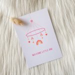 Little one hanger roze