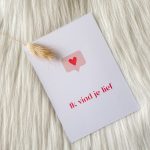 Ik vind je lief