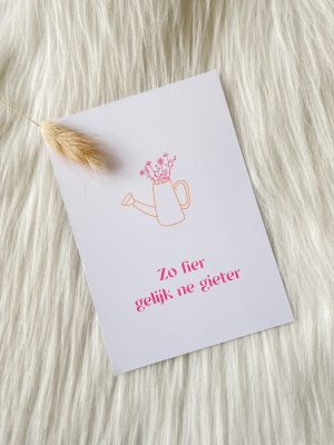 Gieter - roze