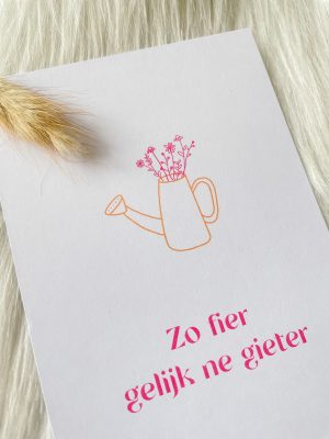 Gieter - roze - Afbeelding 2
