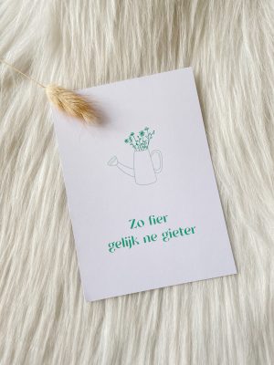 Gieter - groen