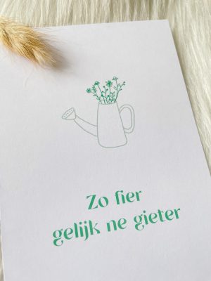 Gieter - groen - Afbeelding 2