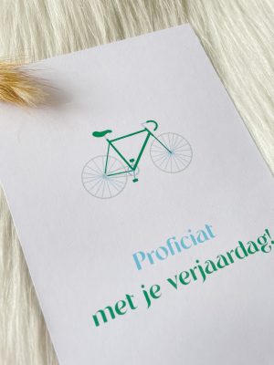 Verjaardag - fiets - Afbeelding 2