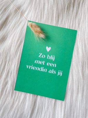 Vriendin als jij