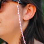 Brillenkoord roze tinten
