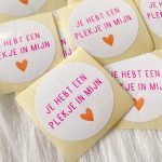 Plekje in mijn hart / 10 stuks
