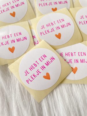Plekje in mijn hart / 10 stuks
