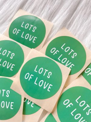 Lots of love / 10 stuks