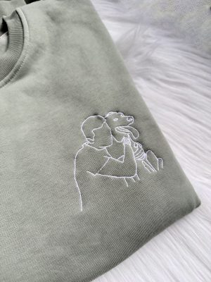 Trui met lijntekening