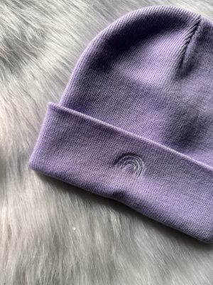 Muts lila regenboog