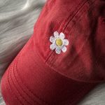 Pet rood bloem