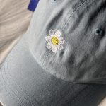 Pet lichtblauw bloem