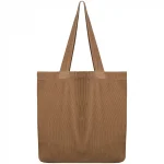 Tas van ribfluweel: camel