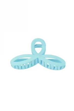 Hairclip simpel blauw