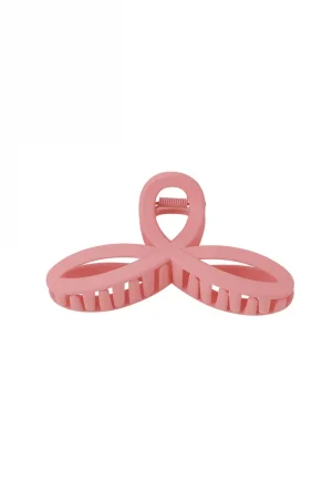 Hairclip simpel roze