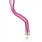 Phone cord cotton rood/paars