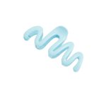 Hairclip zigzag lichtblauw