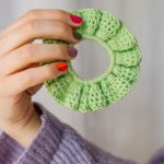 Scrunchie limoen