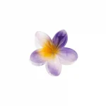 Hairclip bloem klein paars