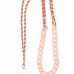Phone cord ringen - peach