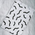 Cadeauzakje l: strepen / 3 stuks