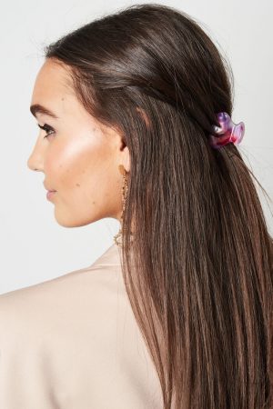 Hairclip curl klein beige - Afbeelding 2