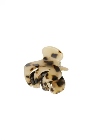 Hairclip curl klein beige