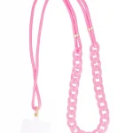 Phone cord ringen - roze