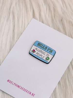 Pin allergic to people