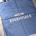Totebag mom lichtblauw